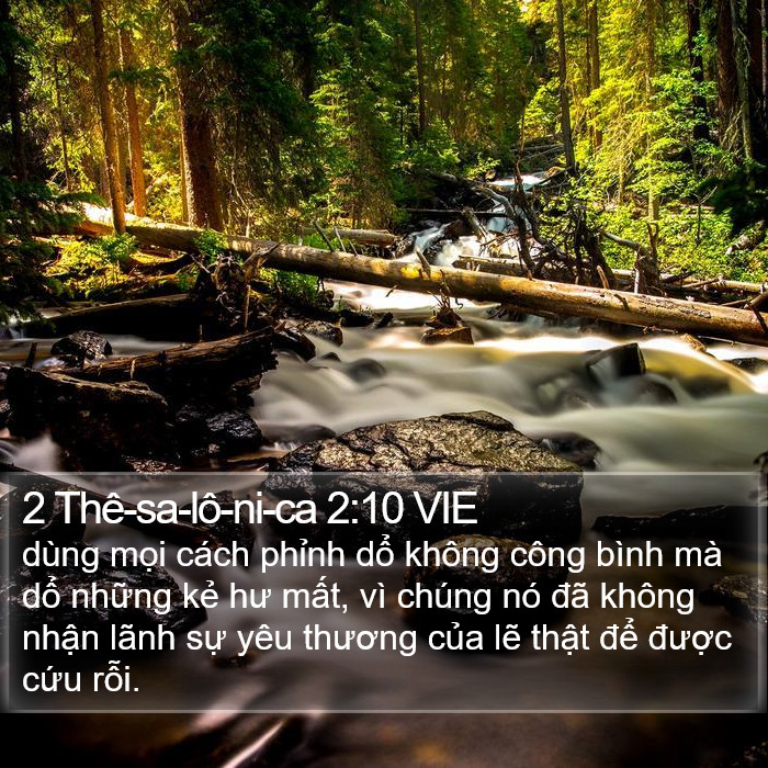 2 Thê-sa-lô-ni-ca 2:10 VIE Bible Study