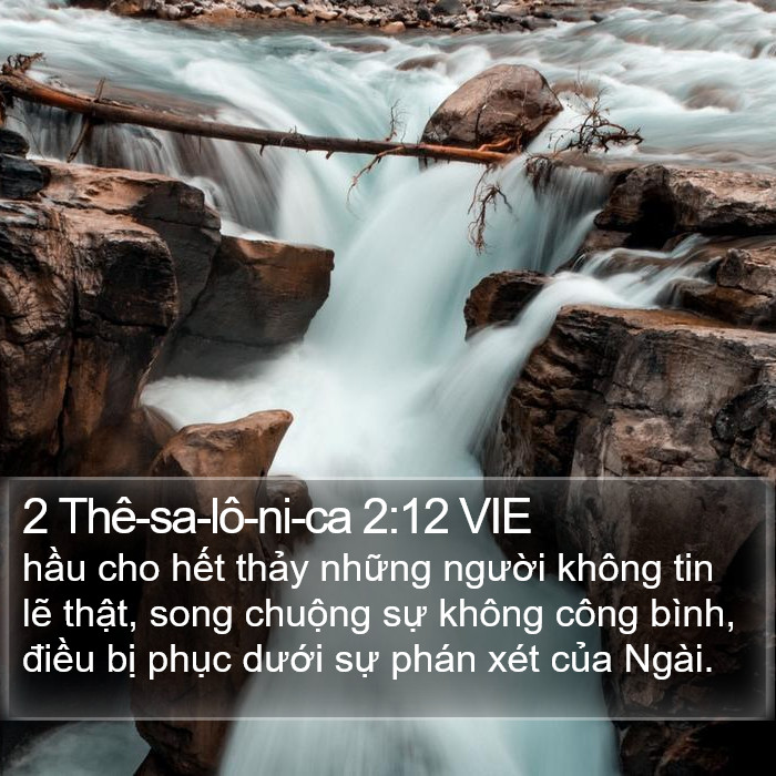 2 Thê-sa-lô-ni-ca 2:12 VIE Bible Study