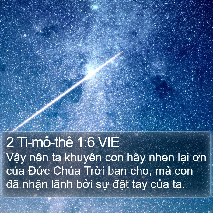 2 Ti-mô-thê 1:6 VIE Bible Study