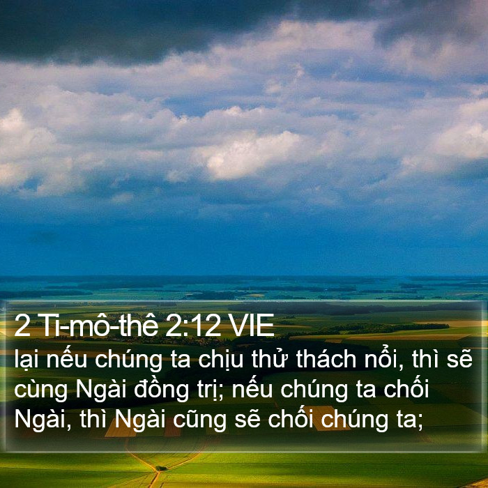 2 Ti-mô-thê 2:12 VIE Bible Study