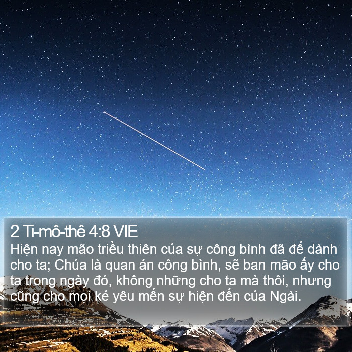 2 Ti-mô-thê 4:8 VIE Bible Study