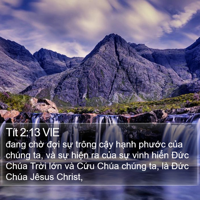 Tít 2:13 VIE Bible Study