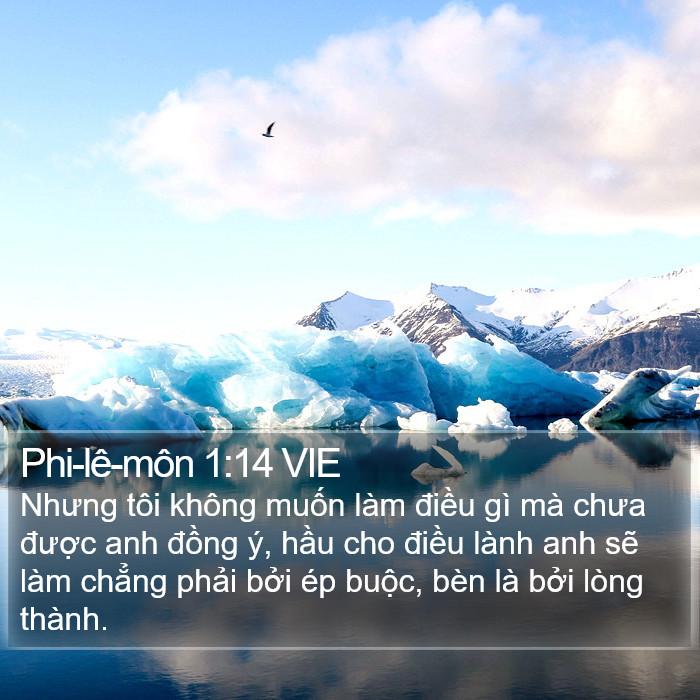 Phi-lê-môn 1:14 VIE Bible Study