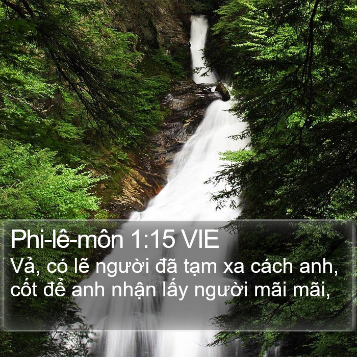 Phi-lê-môn 1:15 VIE Bible Study