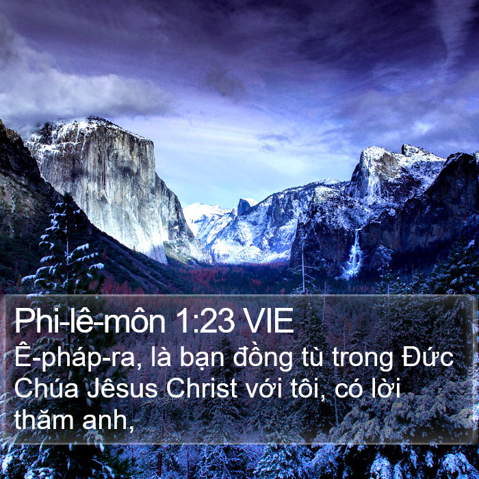 Phi-lê-môn 1:23 VIE Bible Study