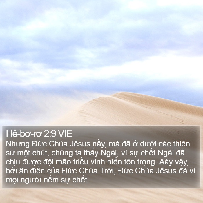 Hê-bơ-rơ 2:9 VIE Bible Study