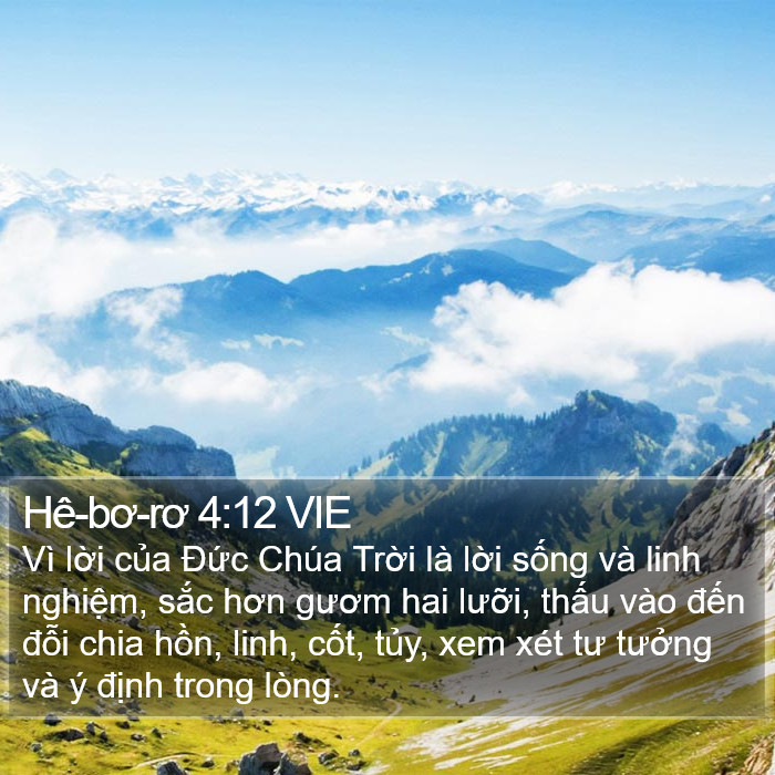 Hê-bơ-rơ 4:12 VIE Bible Study