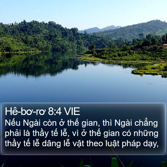 Hê-bơ-rơ 8:4 VIE Bible Study