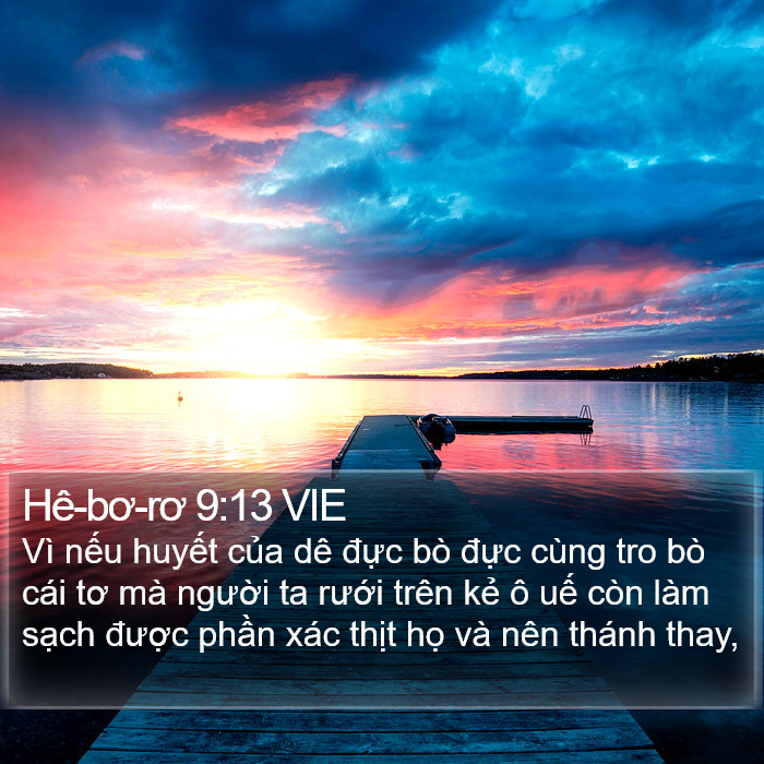 Hê-bơ-rơ 9:13 VIE Bible Study