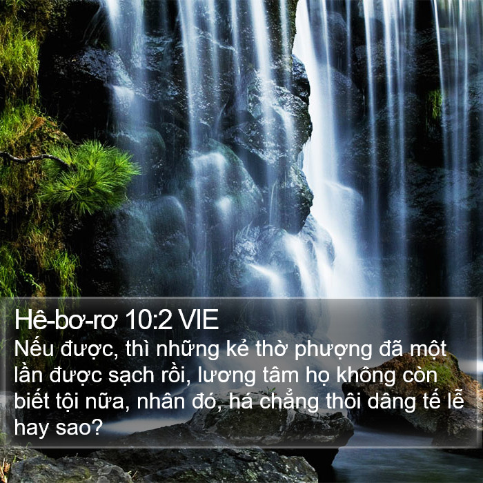 Hê-bơ-rơ 10:2 VIE Bible Study