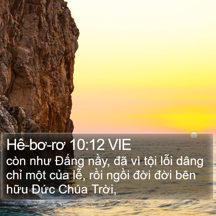 Hê-bơ-rơ 10:12 VIE Bible Study