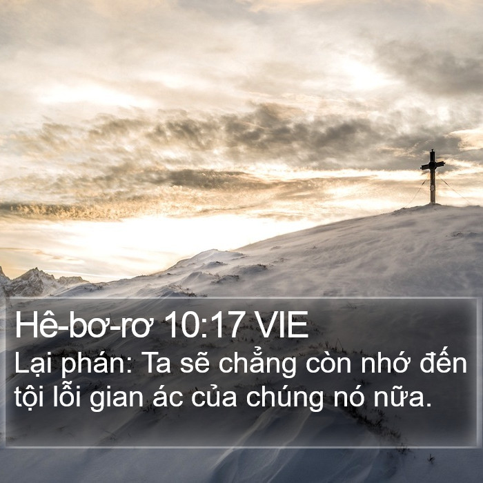 Hê-bơ-rơ 10:17 VIE Bible Study