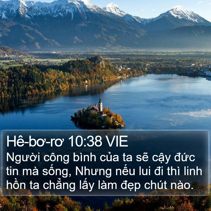 Hê-bơ-rơ 10:38 VIE Bible Study