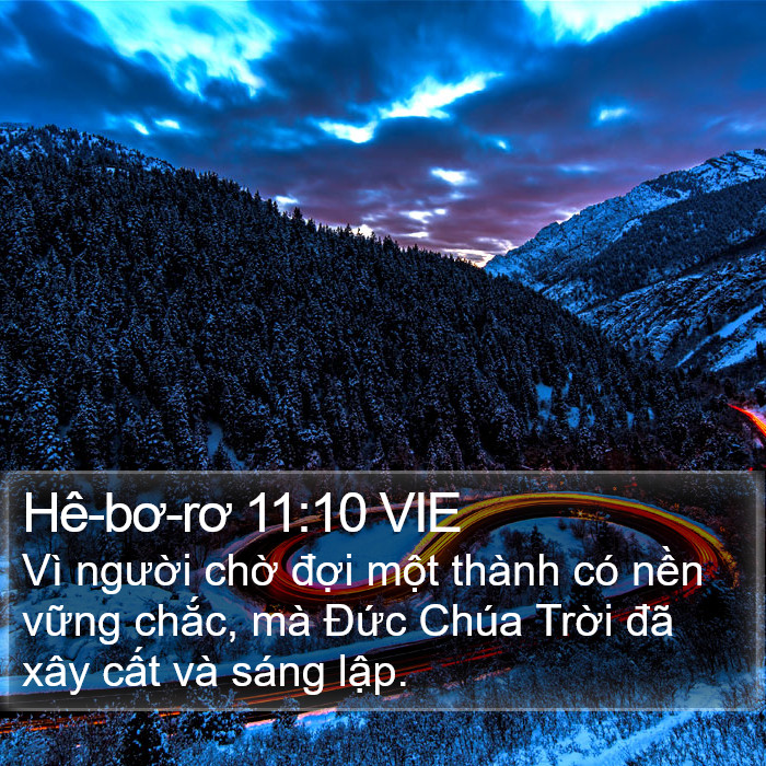 Hê-bơ-rơ 11:10 VIE Bible Study
