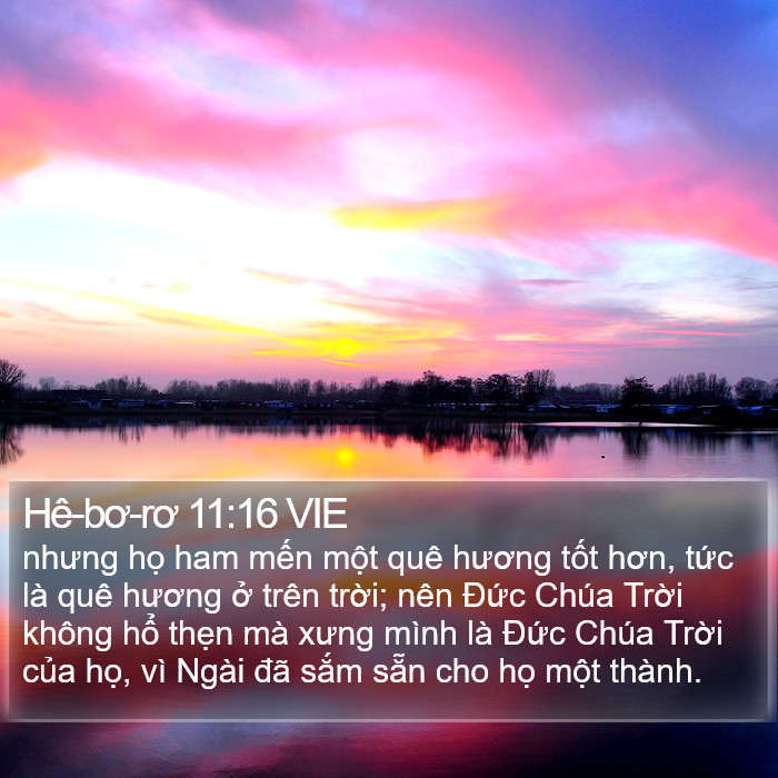 Hê-bơ-rơ 11:16 VIE Bible Study