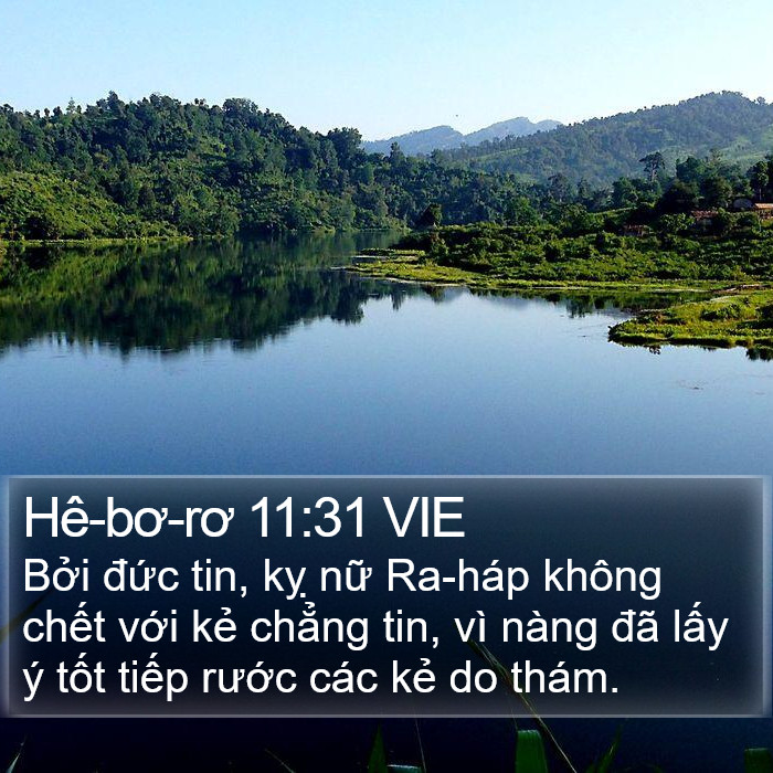 Hê-bơ-rơ 11:31 VIE Bible Study