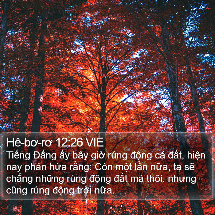 Hê-bơ-rơ 12:26 VIE Bible Study