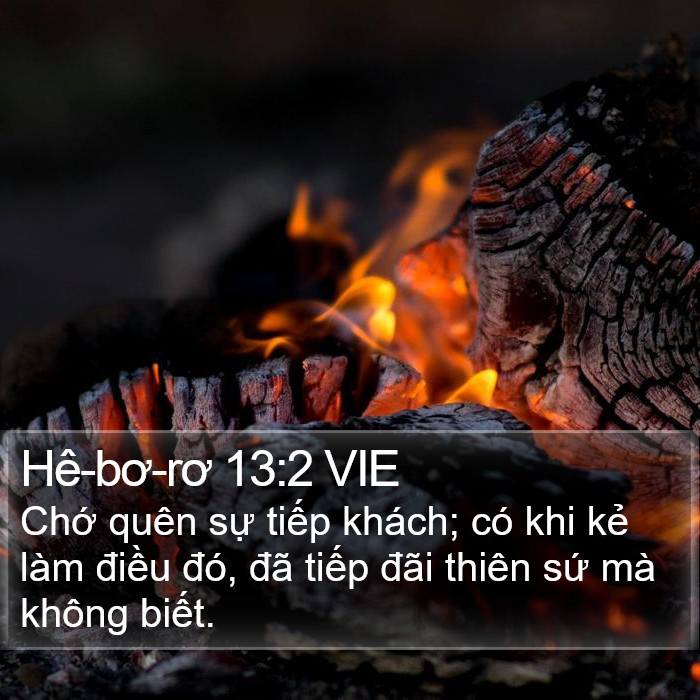 Hê-bơ-rơ 13:2 VIE Bible Study