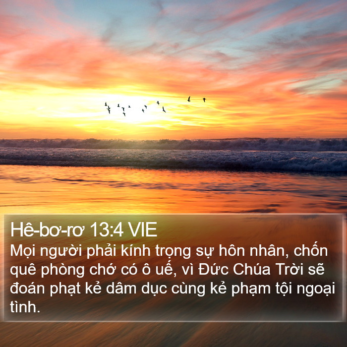 Hê-bơ-rơ 13:4 VIE Bible Study