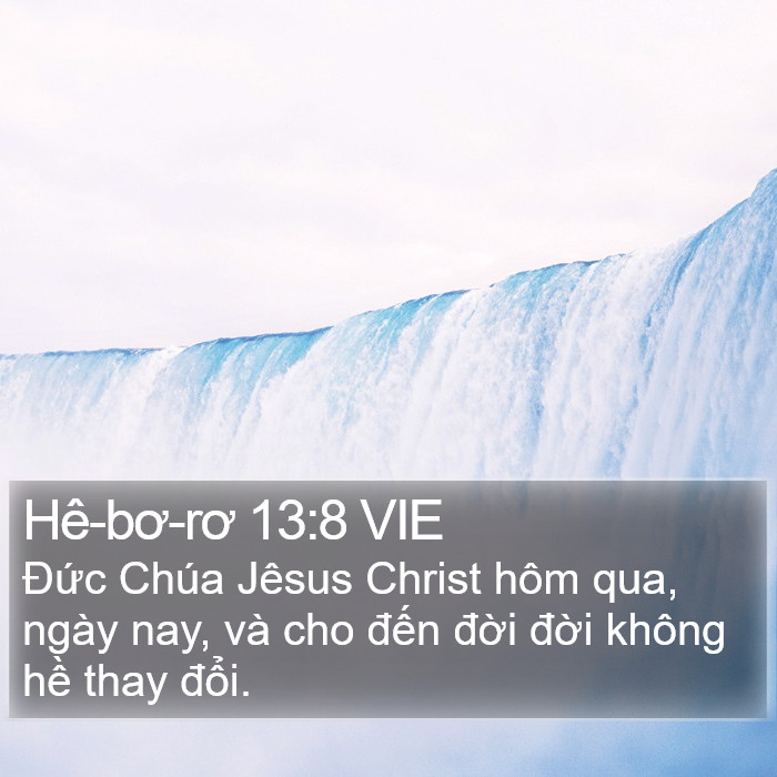 Hê-bơ-rơ 13:8 VIE Bible Study