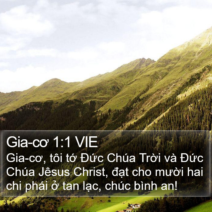 Gia-cơ 1:1 VIE Bible Study