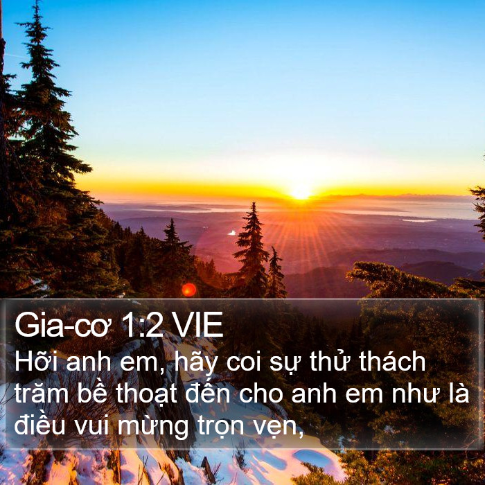 Gia-cơ 1:2 VIE Bible Study