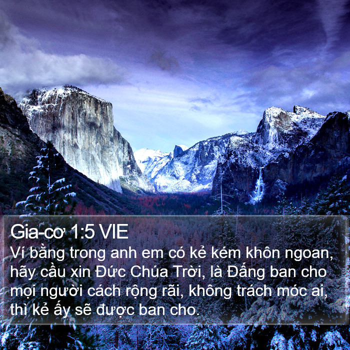 Gia-cơ 1:5 VIE Bible Study