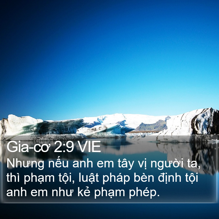 Gia-cơ 2:9 VIE Bible Study