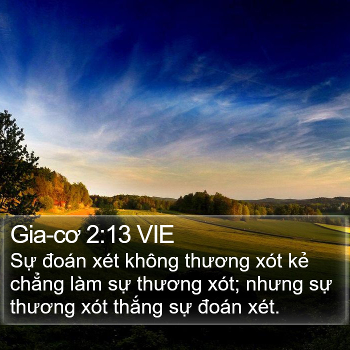 Gia-cơ 2:13 VIE Bible Study