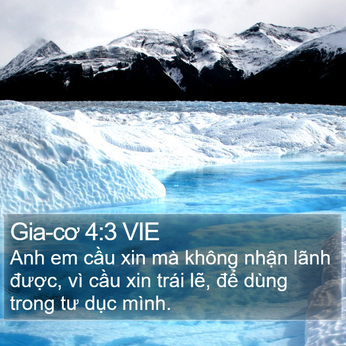 Gia-cơ 4:3 VIE Bible Study