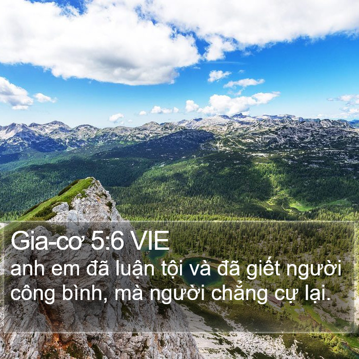 Gia-cơ 5:6 VIE Bible Study