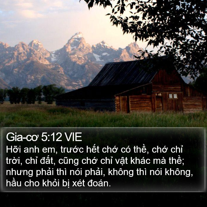 Gia-cơ 5:12 VIE Bible Study