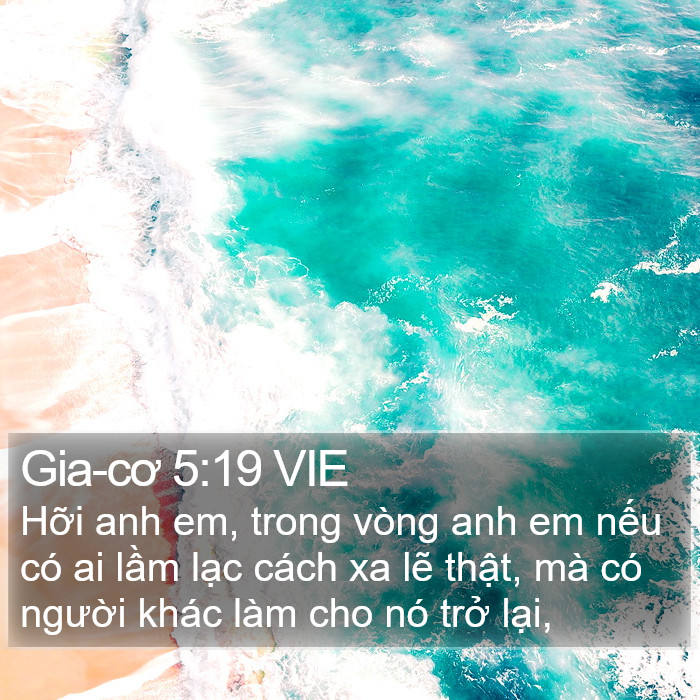 Gia-cơ 5:19 VIE Bible Study