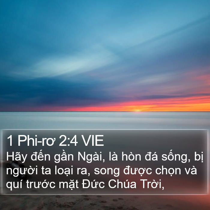 1 Phi-rơ 2:4 VIE Bible Study