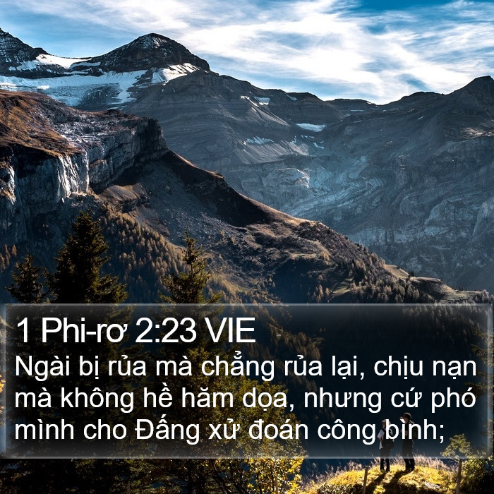 1 Phi-rơ 2:23 VIE Bible Study