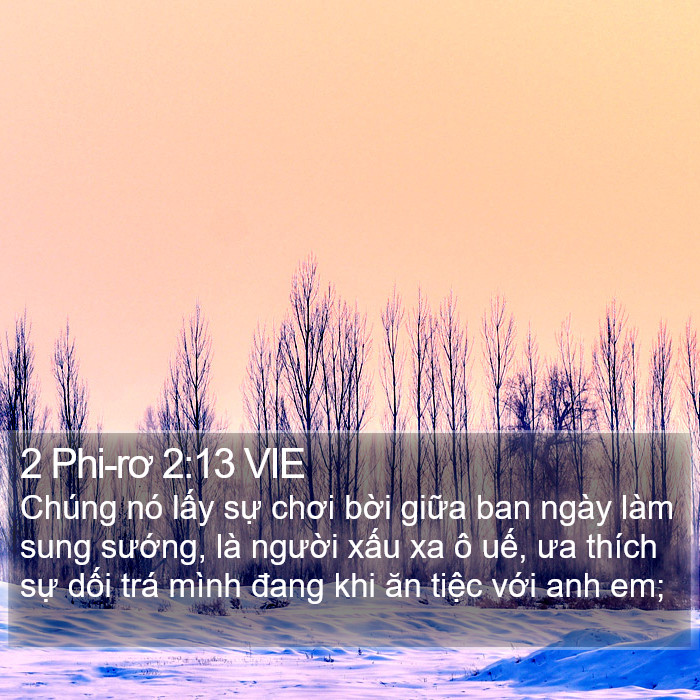 2 Phi-rơ 2:13 VIE Bible Study