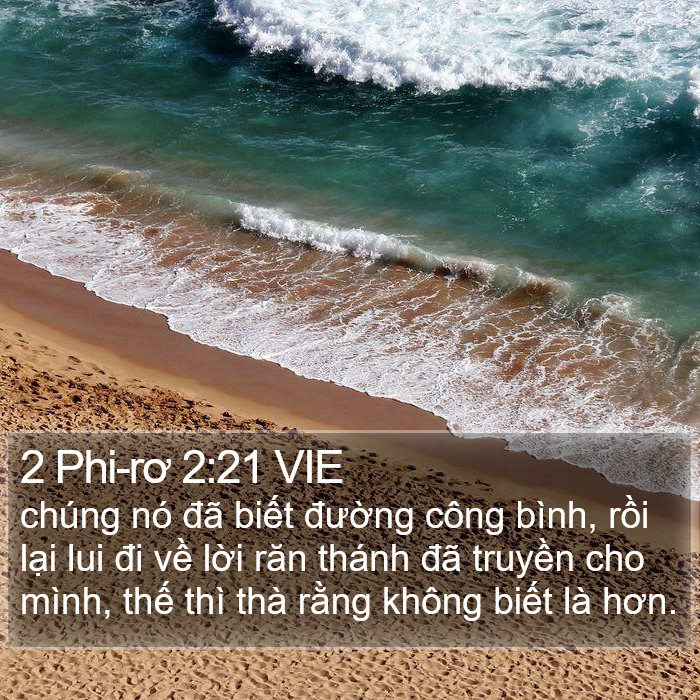 2 Phi-rơ 2:21 VIE Bible Study