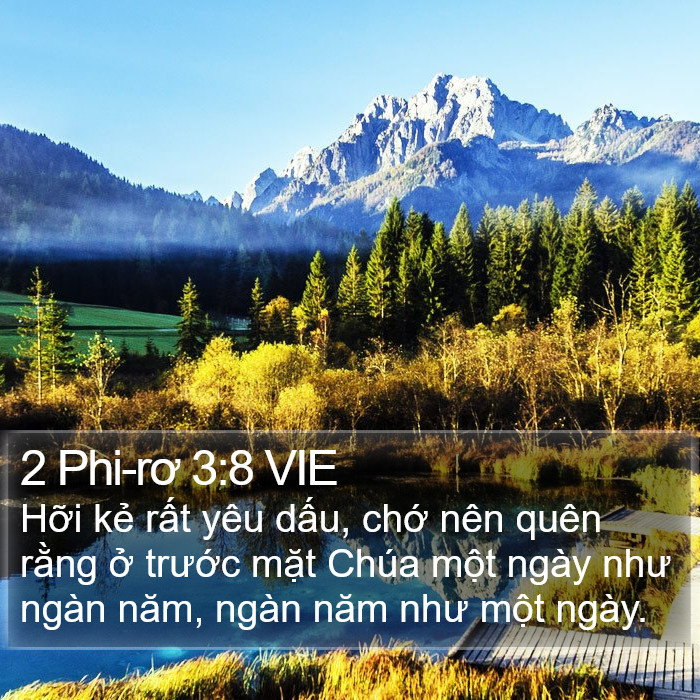 2 Phi-rơ 3:8 VIE Bible Study