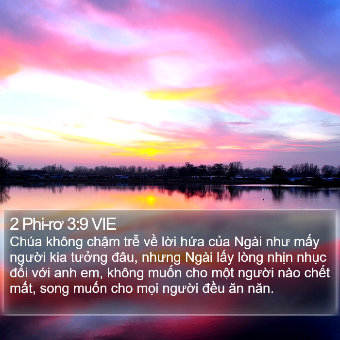 2 Phi-rơ 3:9 VIE Bible Study