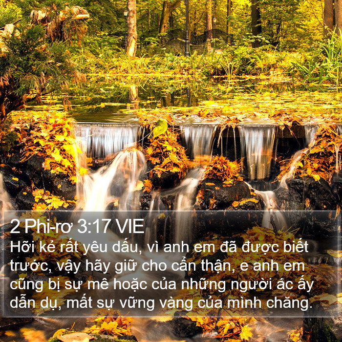 2 Phi-rơ 3:17 VIE Bible Study