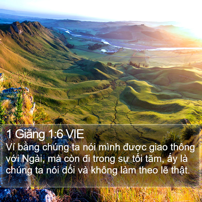 1 Giăng 1:6 VIE Bible Study