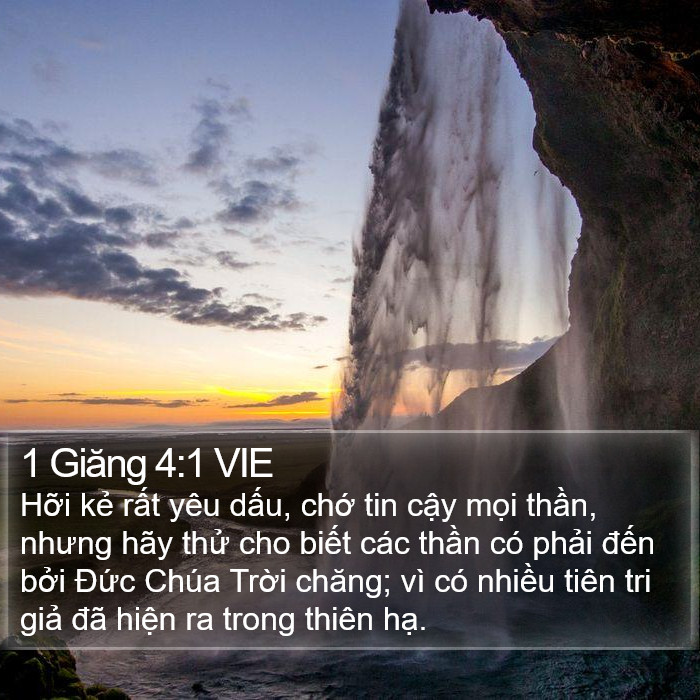 1 Giăng 4:1 VIE Bible Study