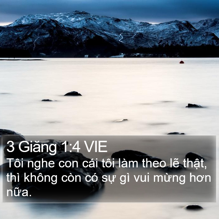 3 Giăng 1:4 VIE Bible Study