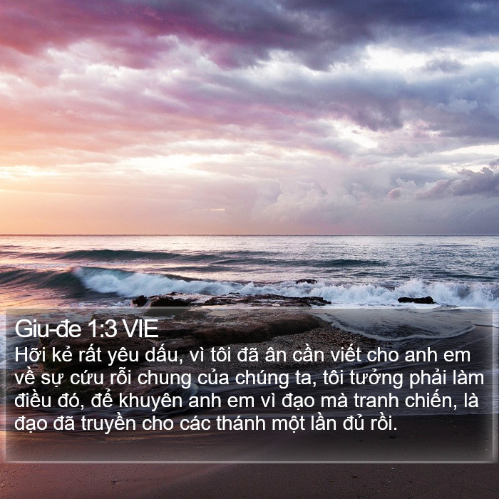 Giu-đe 1:3 VIE Bible Study