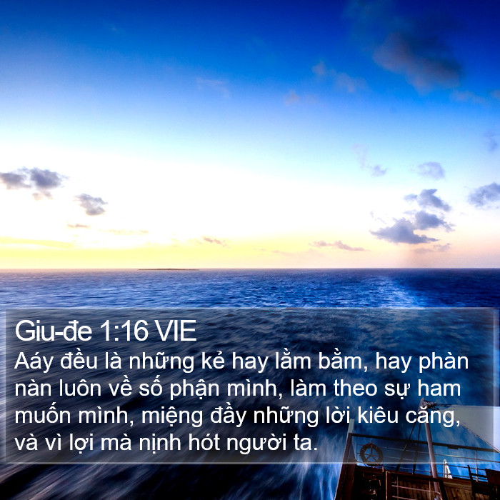 Giu-đe 1:16 VIE Bible Study