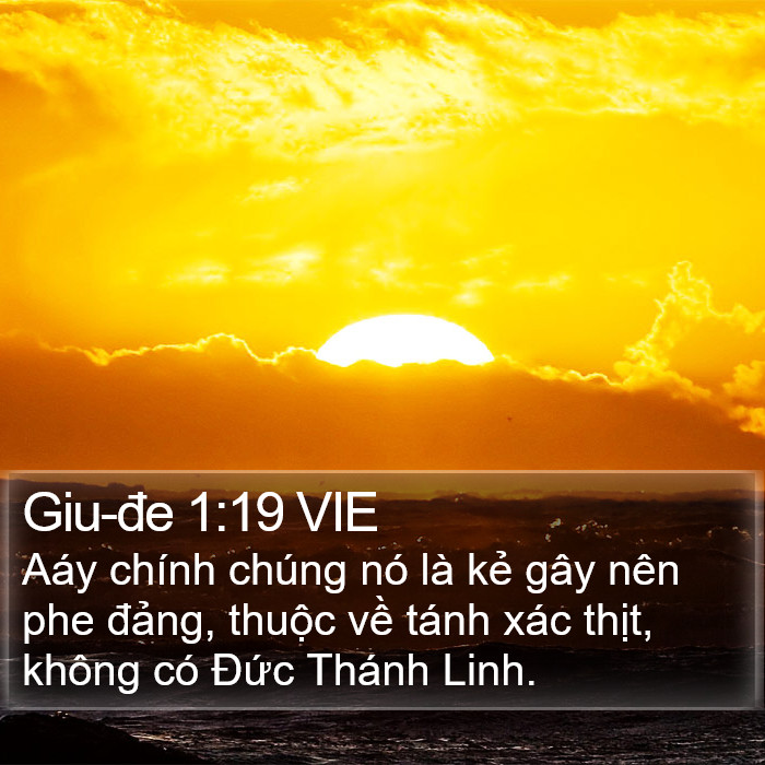 Giu-đe 1:19 VIE Bible Study