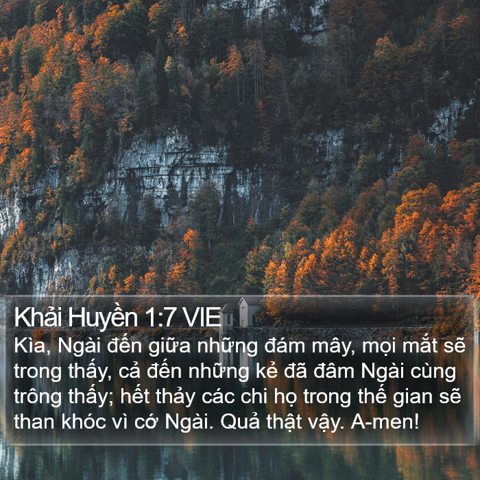 Khải Huyền 1:7 VIE Bible Study