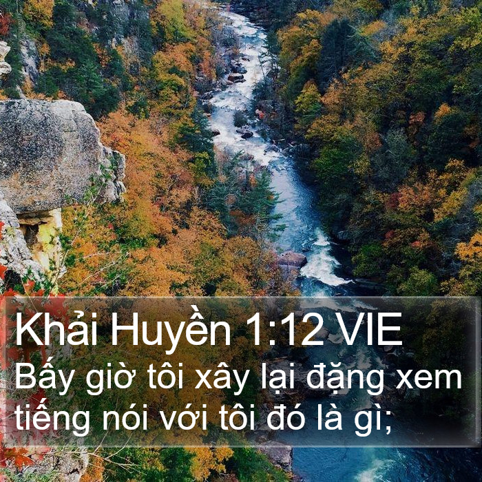 Khải Huyền 1:12 VIE Bible Study