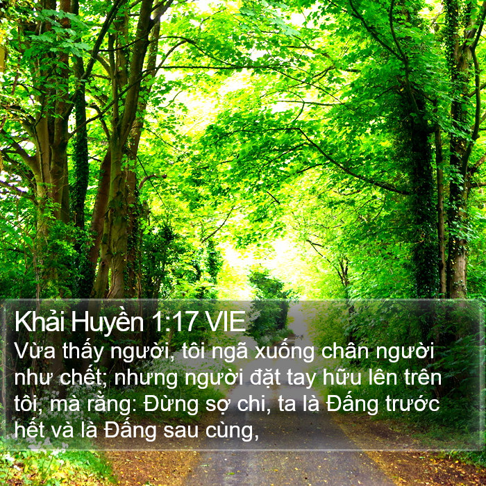 Khải Huyền 1:17 VIE Bible Study