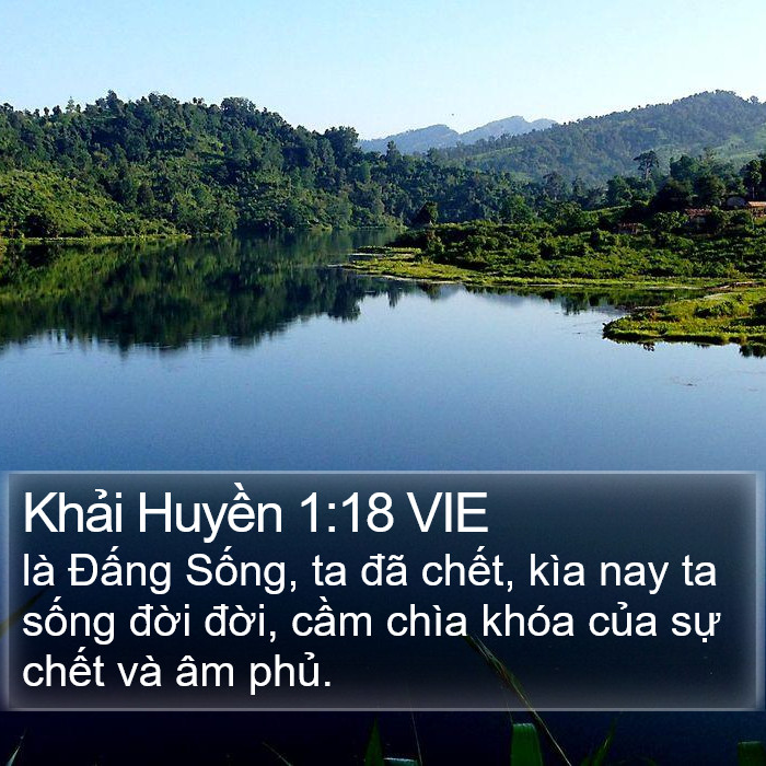 Khải Huyền 1:18 VIE Bible Study